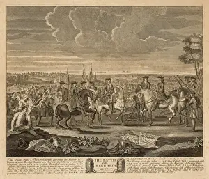 French War History Drucke: Battle of Blenheim