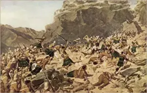 Gordon Highlanders Drucke: Battle of Dargai