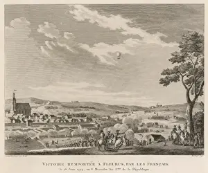 Battle Of Fleurus Drucke: Battle of Fleurus 1794