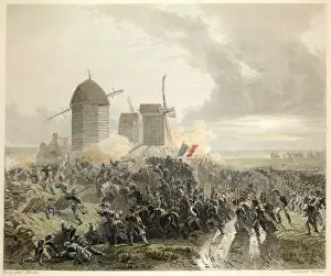 Military History Prints Online Drucke: Battle of Moucron