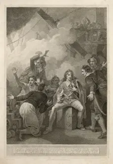 Anglo Dutch War Drucke: Battle of Solebay