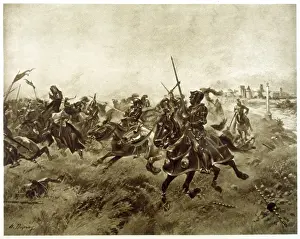 Allied Invasion France Drucke: BATTLE OF THE SPURS