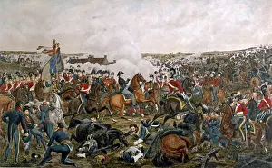 Battel von Waterloo, 1815