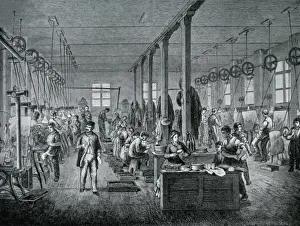 Vintage Typography Drucke: Bauer Type Foundry 1870