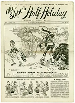 Strand Szene / Ally Sloper