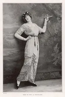 Vintage Evening Wear Drucke: Beaded Evening Robe 1913