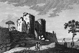 Cheshire Landmarks Drucke: Beeston Castle