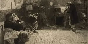 Historical Music Illustration Drucke: Beethoven