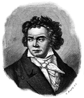 Ludwig Van Beethoven Artwork Drucke: Beethoven (Bong)