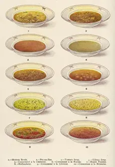Vintage Cooking Techniques Drucke: Beeton / Soups