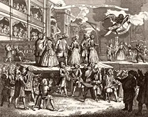 Vagabundenaufführung / Hogarth
