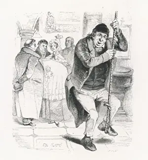 Rural England Images Drucke: Bell Ringer