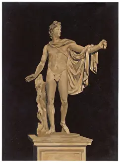 Baroque Era Masterpieces Drucke: Belvedere Apollo