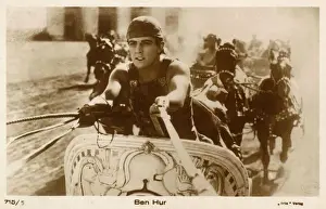 Drucke von Argumentiert man darin, dass es die größte des Stummfilms von Hollywood ist und der vier Millionen-Dollar-Film mit dem Titelrolle spielt, so Ramón Novarro als Hauptdarsteller sowie Francis X Clackmannanshire Drucke: Ben-Hur (Novarro)