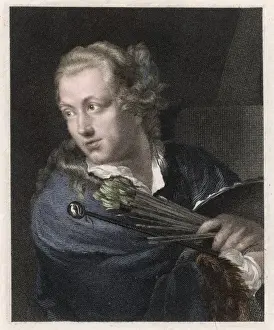 Gerahmter Druck : Benjamin Robert Haydn Gerahmter Druck : Benjamin Robert Haydn