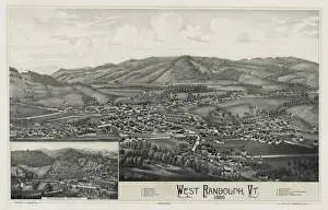 Vermont Landscape Photography Drucke: Bennington, Vt. 1887