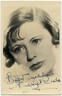 Vintage Performing Arts Photos Drucke: Beryl Orde