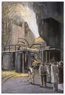 Bessemer Process Drucke: Bessemer Process / Pigiron