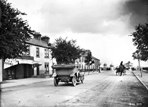 Early 1900s Motor Car Image Drucke: Bests Row, Warrenpoint