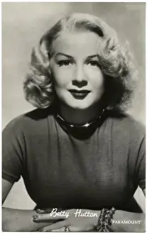 American Film Stars Drucke: Betty Hutton