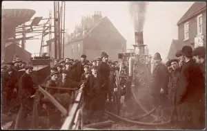Historic Firefighting Equipment Drucke: Beverley Fire-Engine