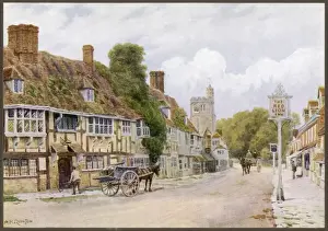 Rural Street Scene Drucke: Biddenden / Kent / Quinton