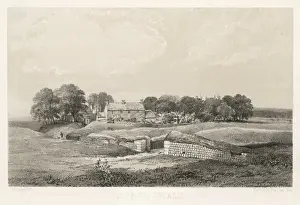 Roman Ruins UK Drucke: Birdoswald Fort