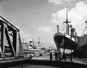 Liverpool Docks History Drucke: Birkenhead Docks