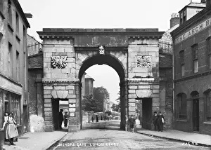 County Londonderry Images Drucke: Bishops Gate, Londonderry
