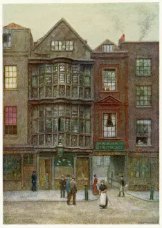 19th Century Architecture UK Drucke: Bishopsgate / Pindar Home
