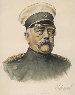 German History Figures Drucke: Bismarck / The Graphic