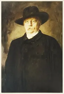Old Age Portrait Drucke: Bismarck Portrait