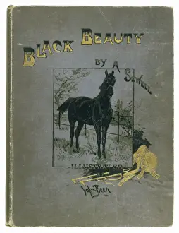 19th Century Literature Drucke: Black Beauty Book / C19Th
