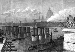 Schwarzbrotbrücke Eisenbahnunterführung, Stadt von London
