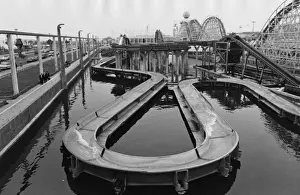 Schwarzwasser-Log-Fähre in Blackpool