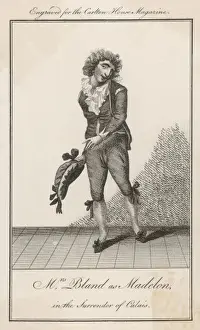 18th Century Theatre History Drucke: Bland as Madelon