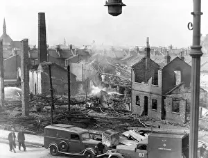 Ein Blitz auf London - Glengall Road, Peckham im Zweiten Weltkrieg
