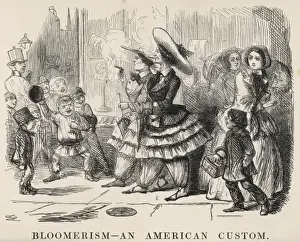 Victorian Era Fashion Trends Drucke: Bloomers 1850