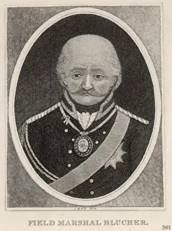 Napoleon Waterloo Drucke: Blucher (Kay)