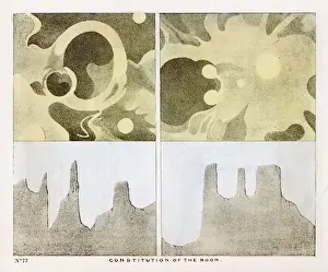 Lunar Surface Features Drucke: Blunt / Constitution / Moon