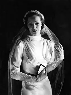Fashionable Bride Drucke: The Blushing Bride