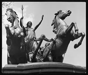 London Public Art Installations Drucke: Boadicea Statue