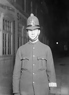 British Police History Drucke: Bobbie on the Beat