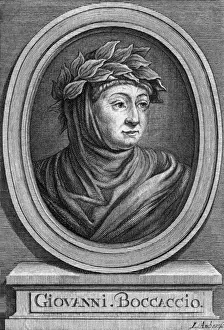 Italian Writer Drucke: Boccaccio (Auber)