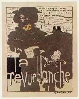 Rare 19th Century Prints Drucke: Bonnard Poster, Press