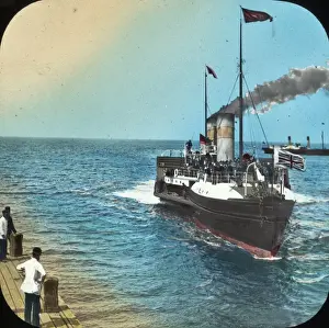Black And White Lantern Slides Drucke: Bonnie Princess