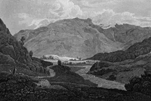 Cumbrian Landscape Photography Drucke: Borrowdale, Lake District