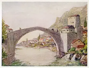 Bosnien Und Herzegowina Drucke: Bosnien/Mostar 1928