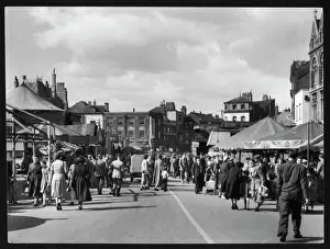 Lincolnshire Drucke: Bostoner Messe 1950er Jahre
