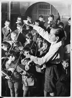 Vintage Music Group Drucke: Boy Conductor